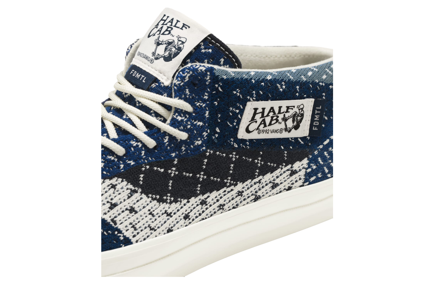 FDMTL x Vans Half Cab - Jun 2026 - VN000SHWBLU - KicksOnFire.com