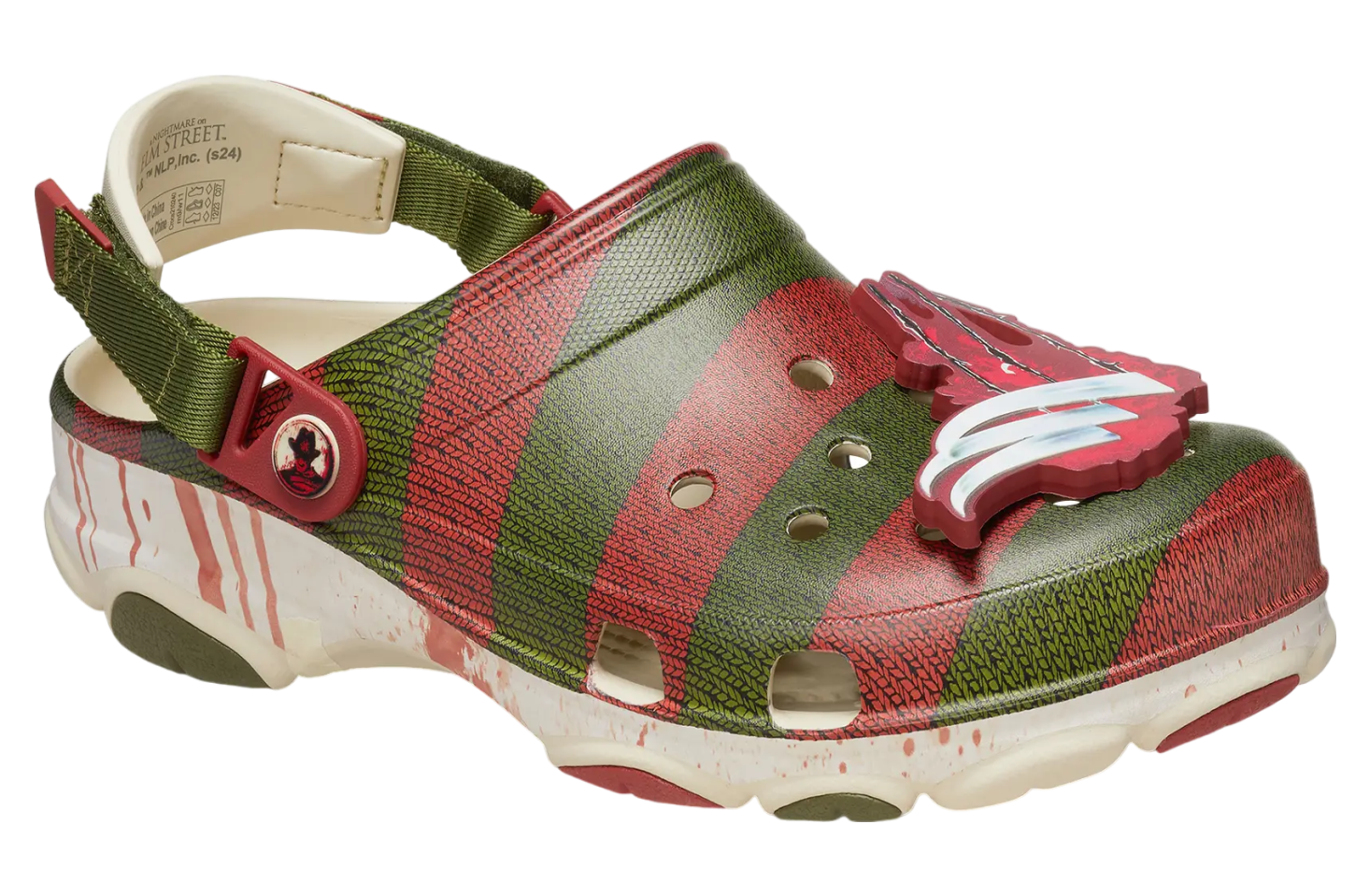 Freddy Kreuger x Crocs All Terrain Clog
