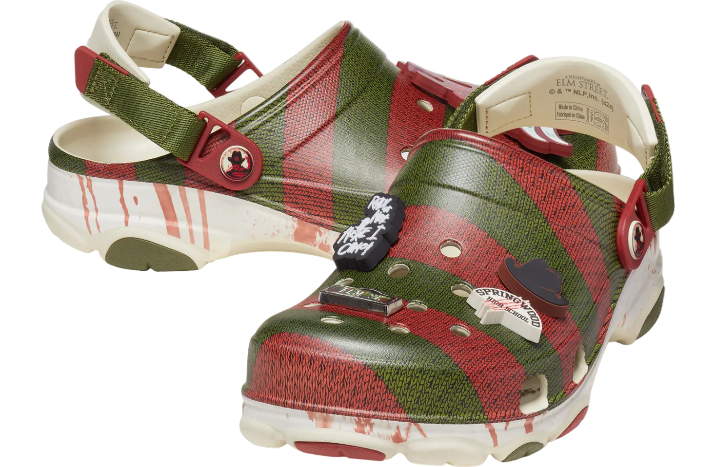 Freddy Kreuger x Crocs All Terrain Clog