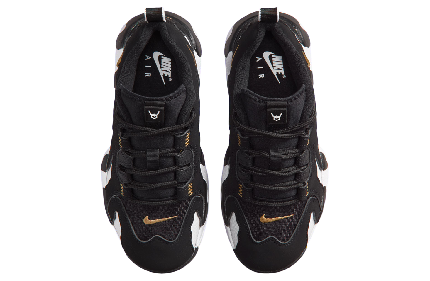 GS Nike Air DT Max 96 Low Black / Metallic Gold / White