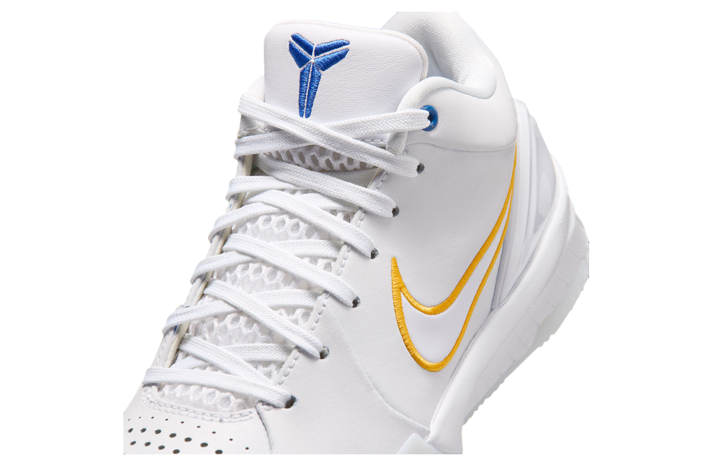 GS Nike Zoom Kobe 4 White / Glacier Blue | Kixify