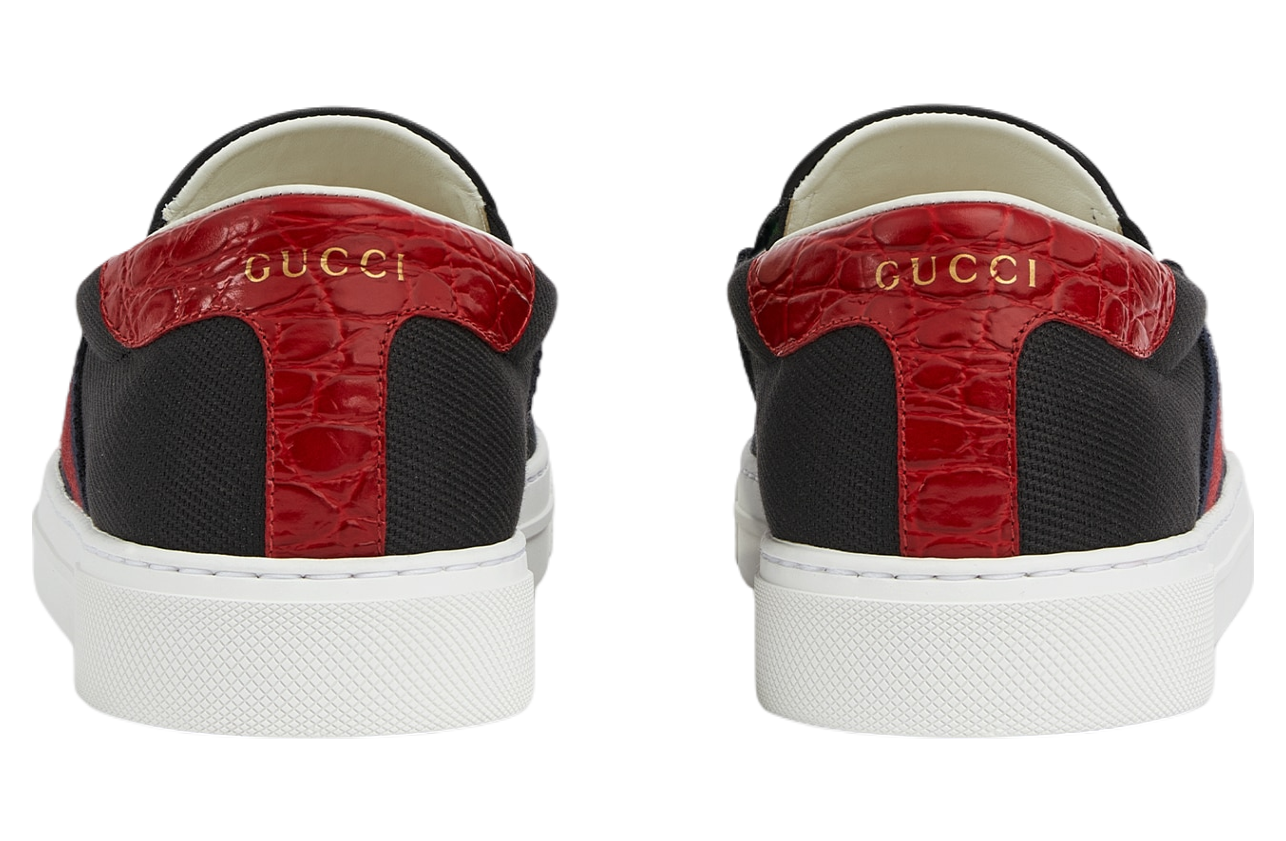 Gucci Ace Slip-on Black Canvas - May 2025 - 834216FAEN81051 