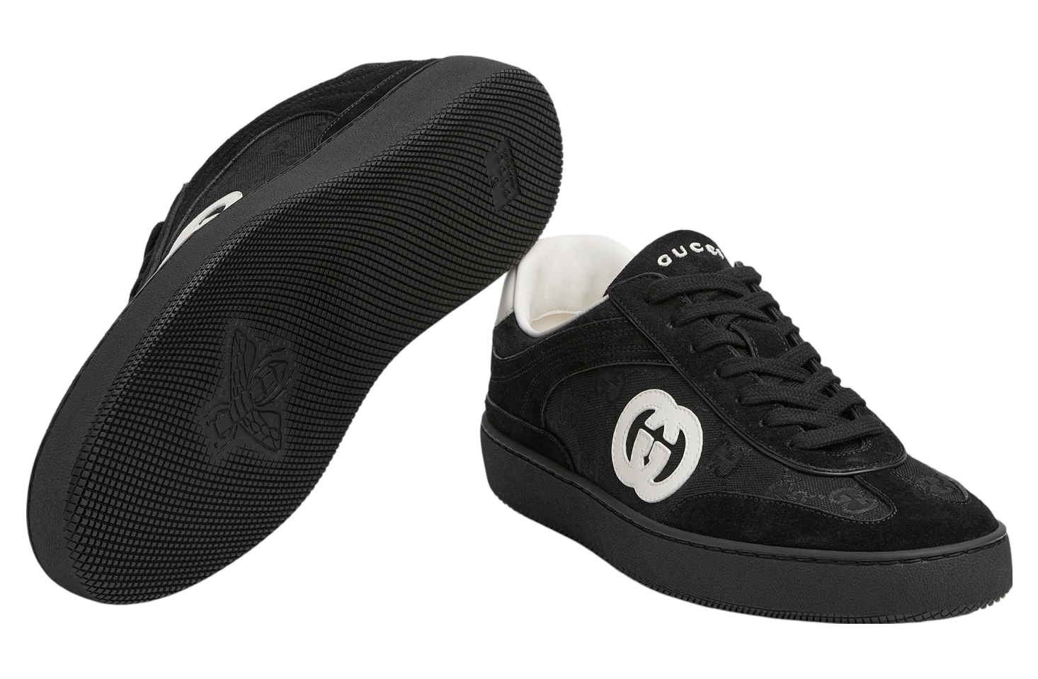 Gucci G75 Black Suede - Apr 2025 - 840330AAE801066 - KicksOnFire.com