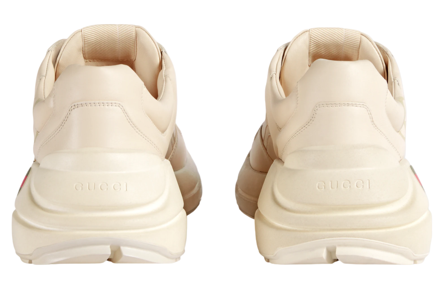 Gucci Rhyton With Gucci Logo Ivory Leather | Kixify