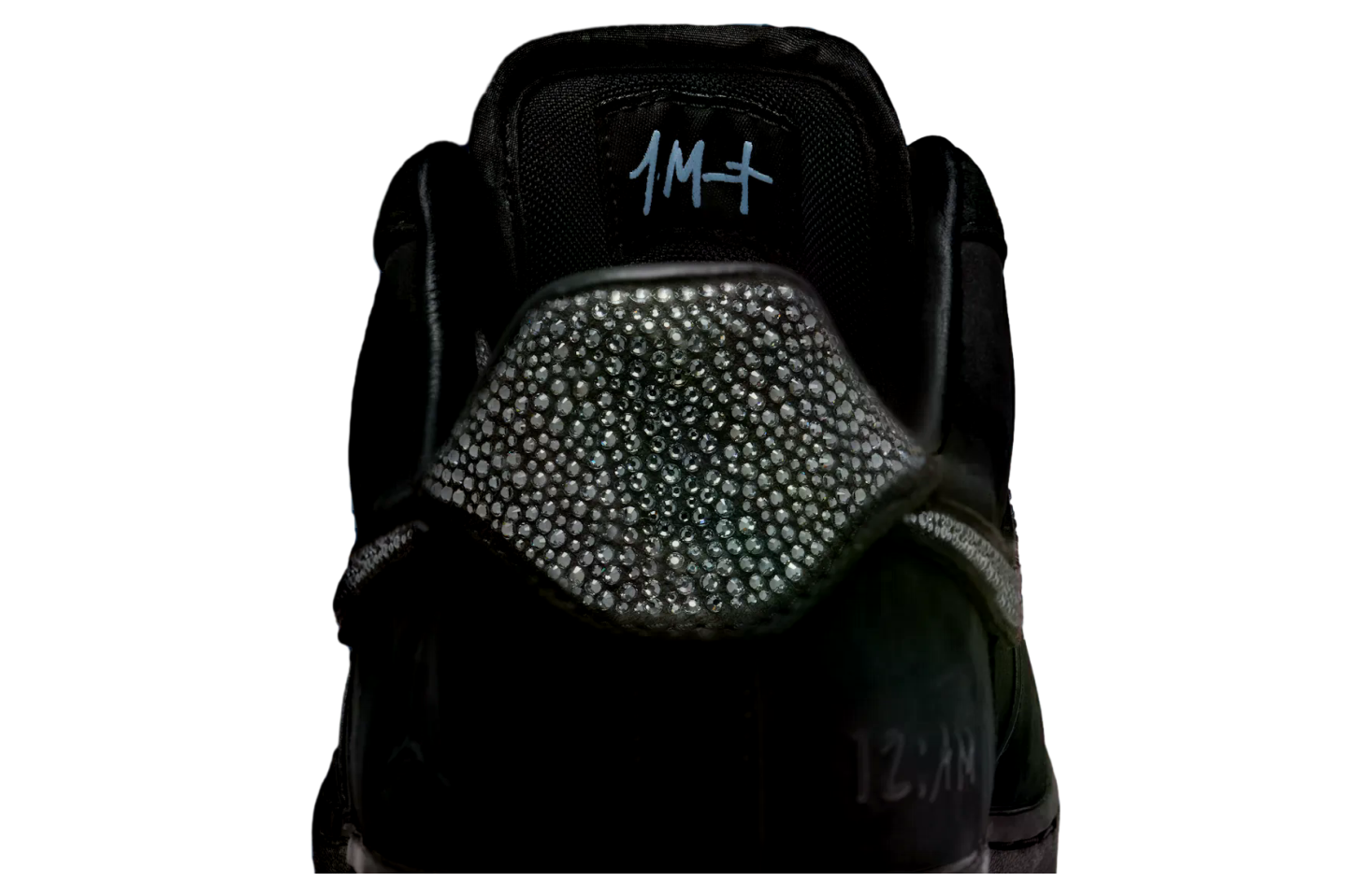 Ja Morant x Nike Air Force 1 Low Luxe Black / Metallic Silver