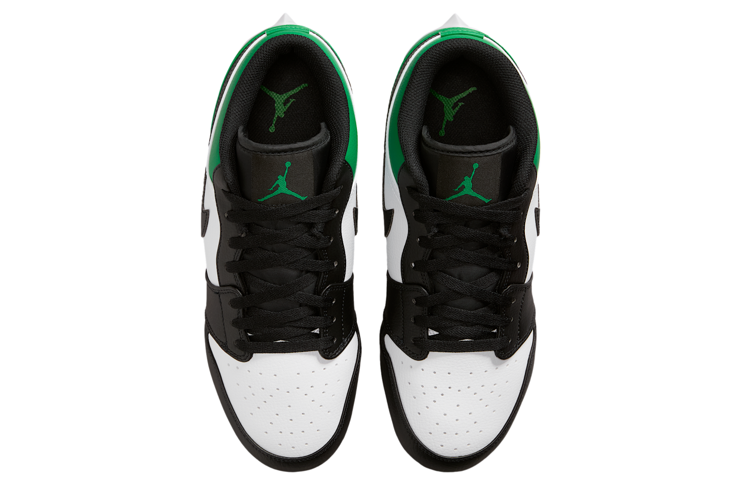 Jordan 1 Low TD Black / White / Lucky Green