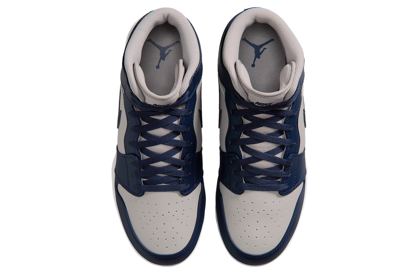 Jordan 1 Mid TD Wolf Grey / White
