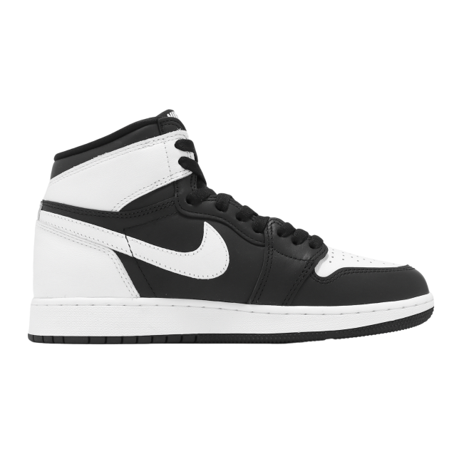 Jordan 1 Retro High OG GS Black / White