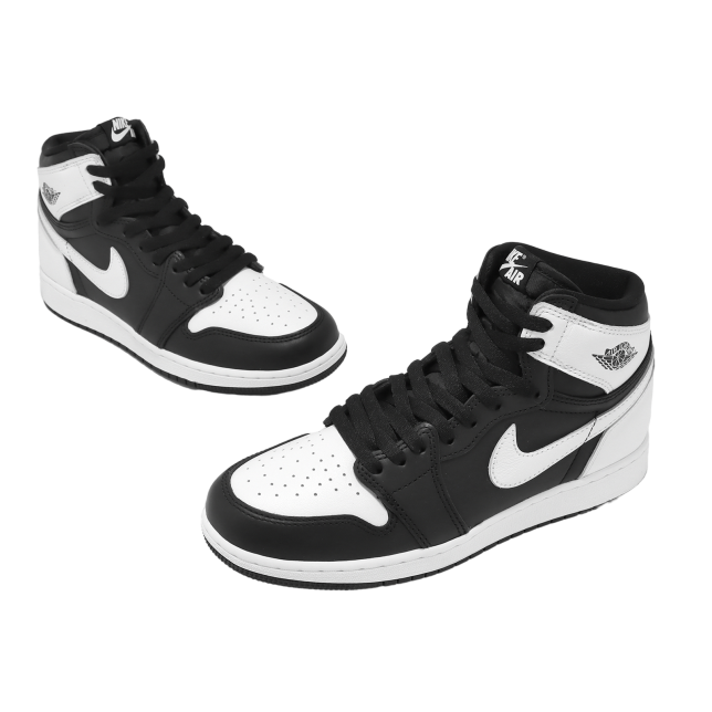 Jordan 1 Retro High OG GS Black / White