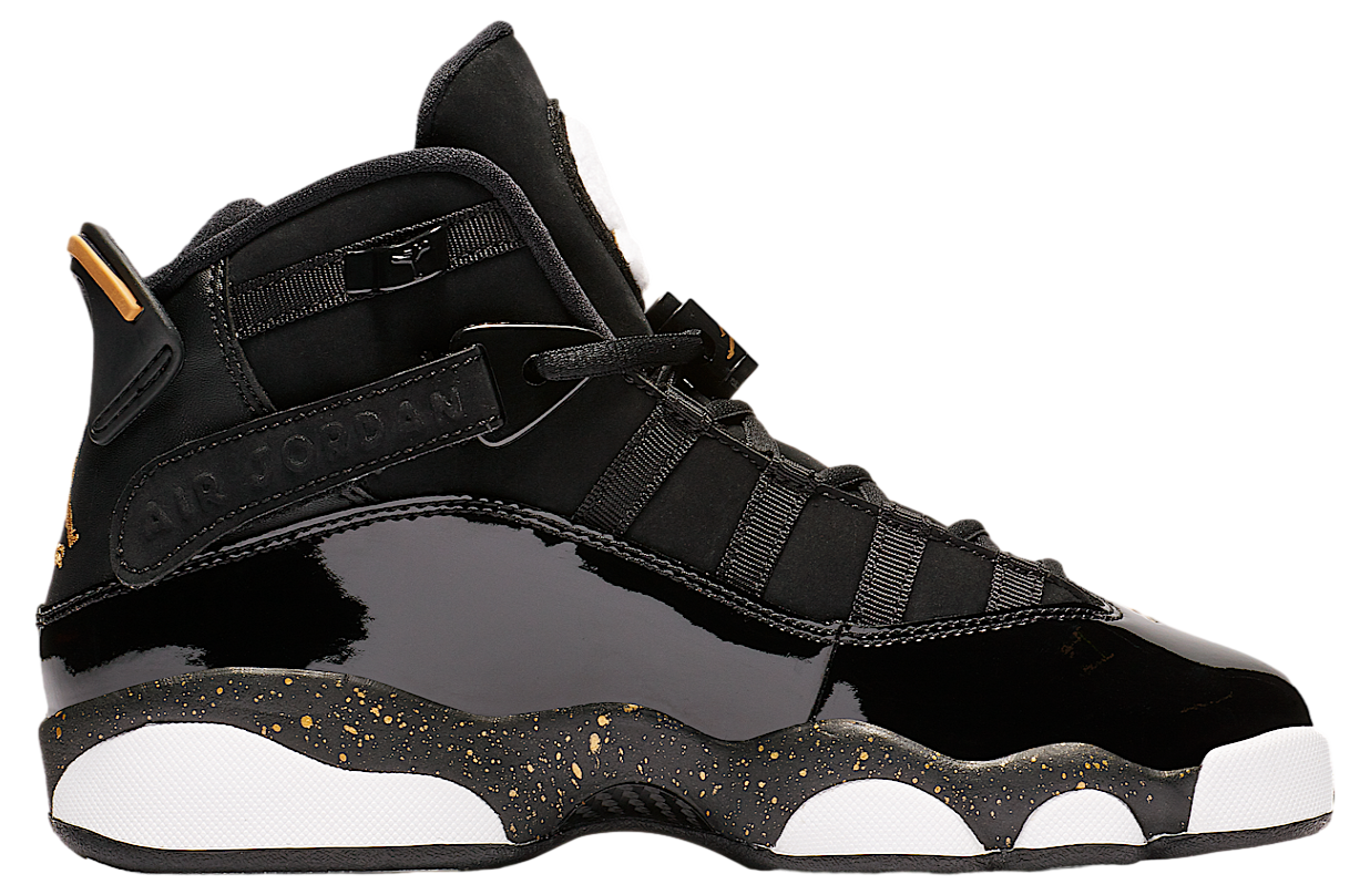 Jordan 6 Rings GS Black / White 2026