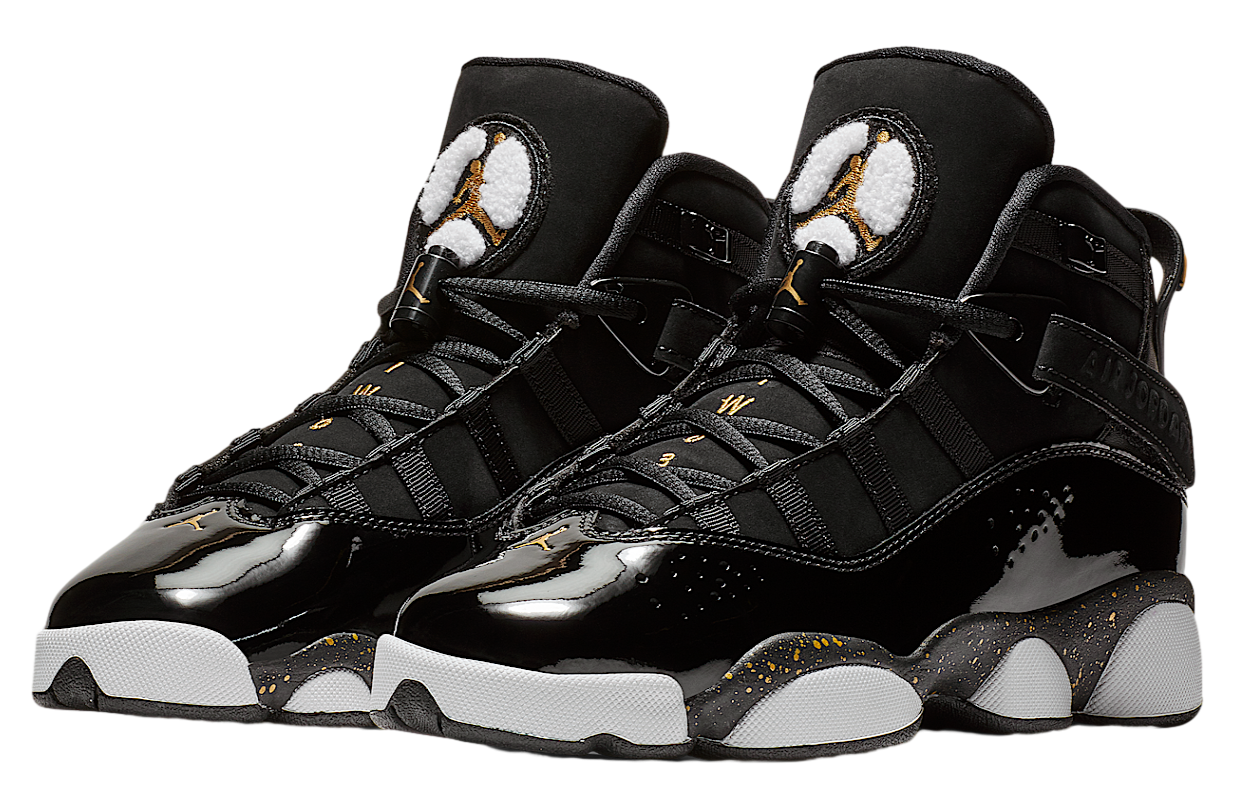 Jordan 6 Rings GS Black / White 2026