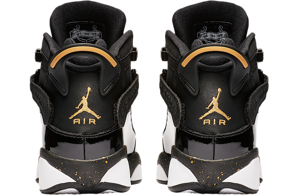Jordan 6 Rings GS Black / White 2026