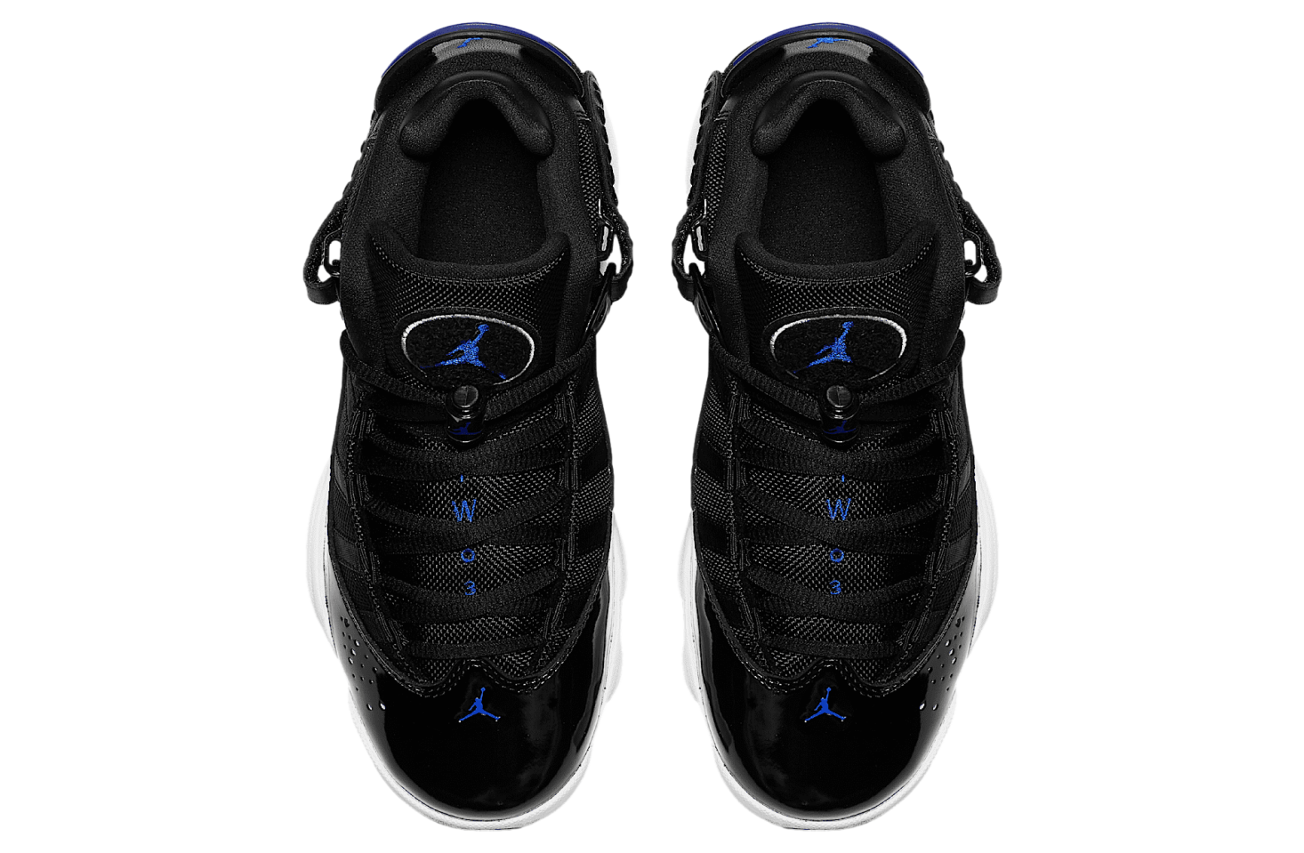 Jordan 6 Rings GS Black / White / Hyper Royal