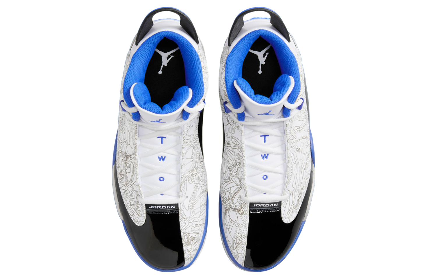 Jordan Dub Zero White / Game Royal