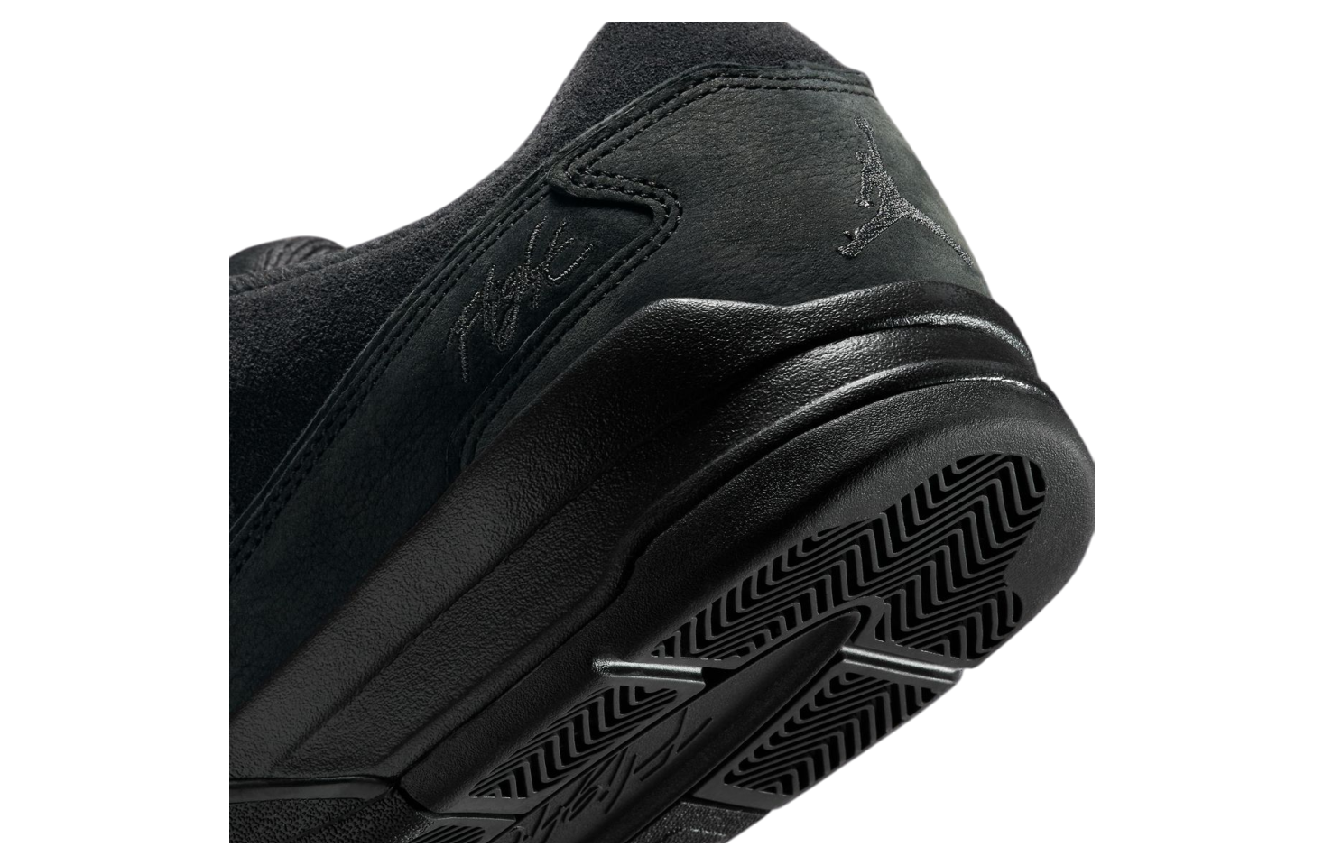 Jordan FLIGHT COURT Men\'s Size 12 Black Casual Athletic Shoes HF3255-010  NEW Nike Jordan Flight Court Black Gum HF3255-001 Men Size 12  main image 2