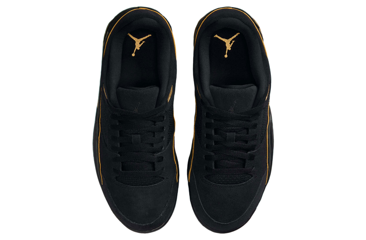 Jordan Flight Court Black / Metallic Gold | Kixify