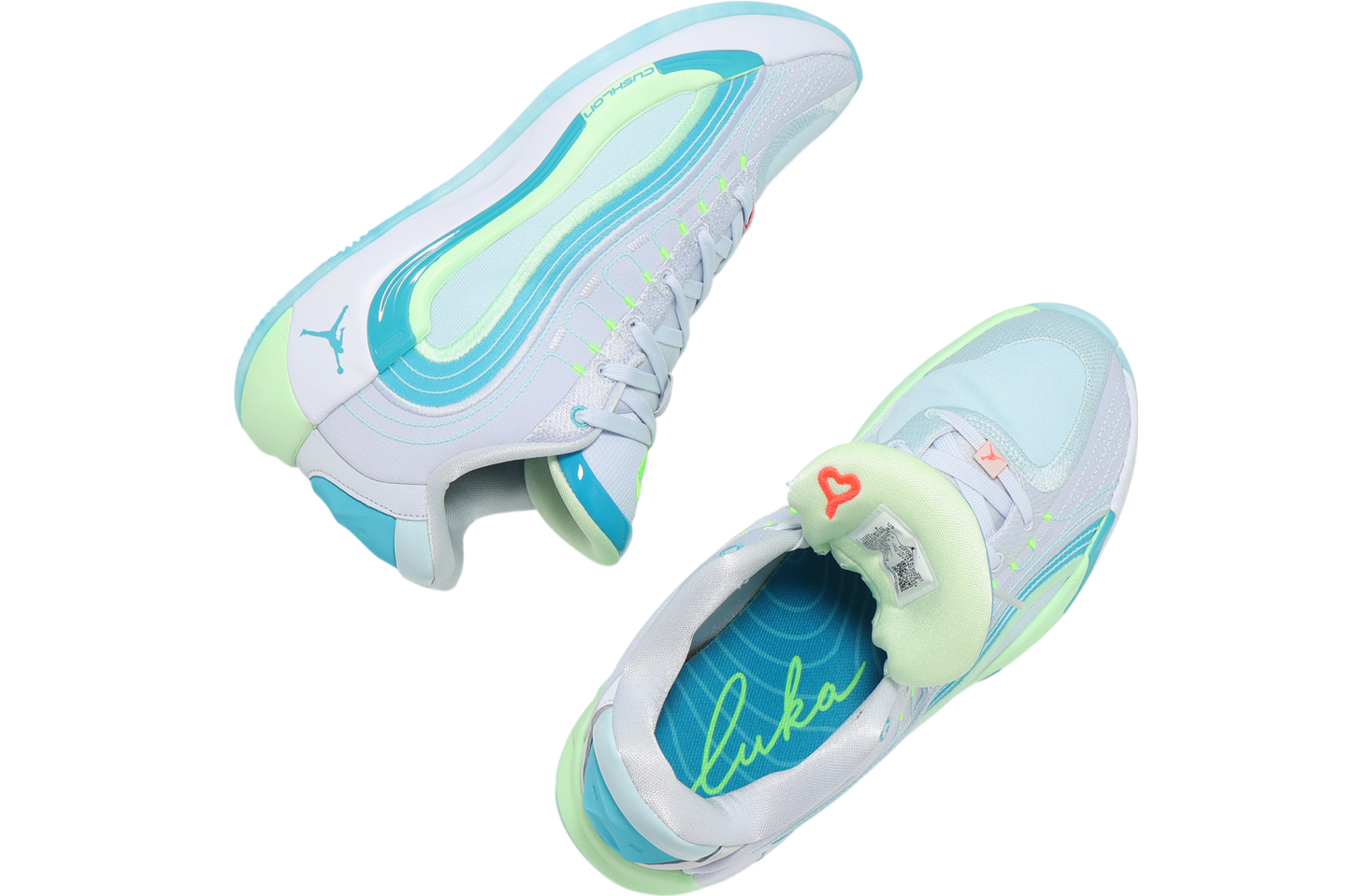 Jordan Luka 4 PF Football Grey / Laser Blue Copa | KicksOnFire