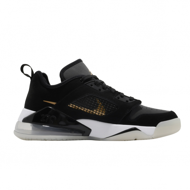 Jordan Mars 270 Low Black Metallic Gold