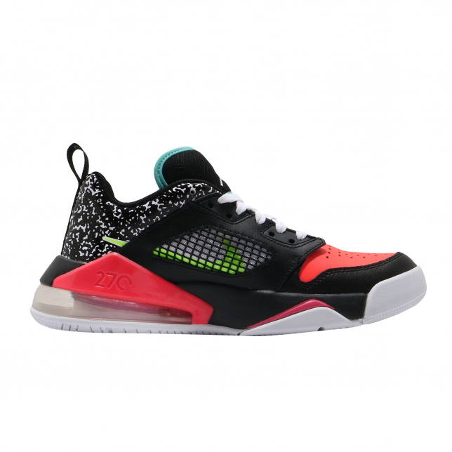 Jordan Mars 270 Low GS Black Volt Laser Crimson