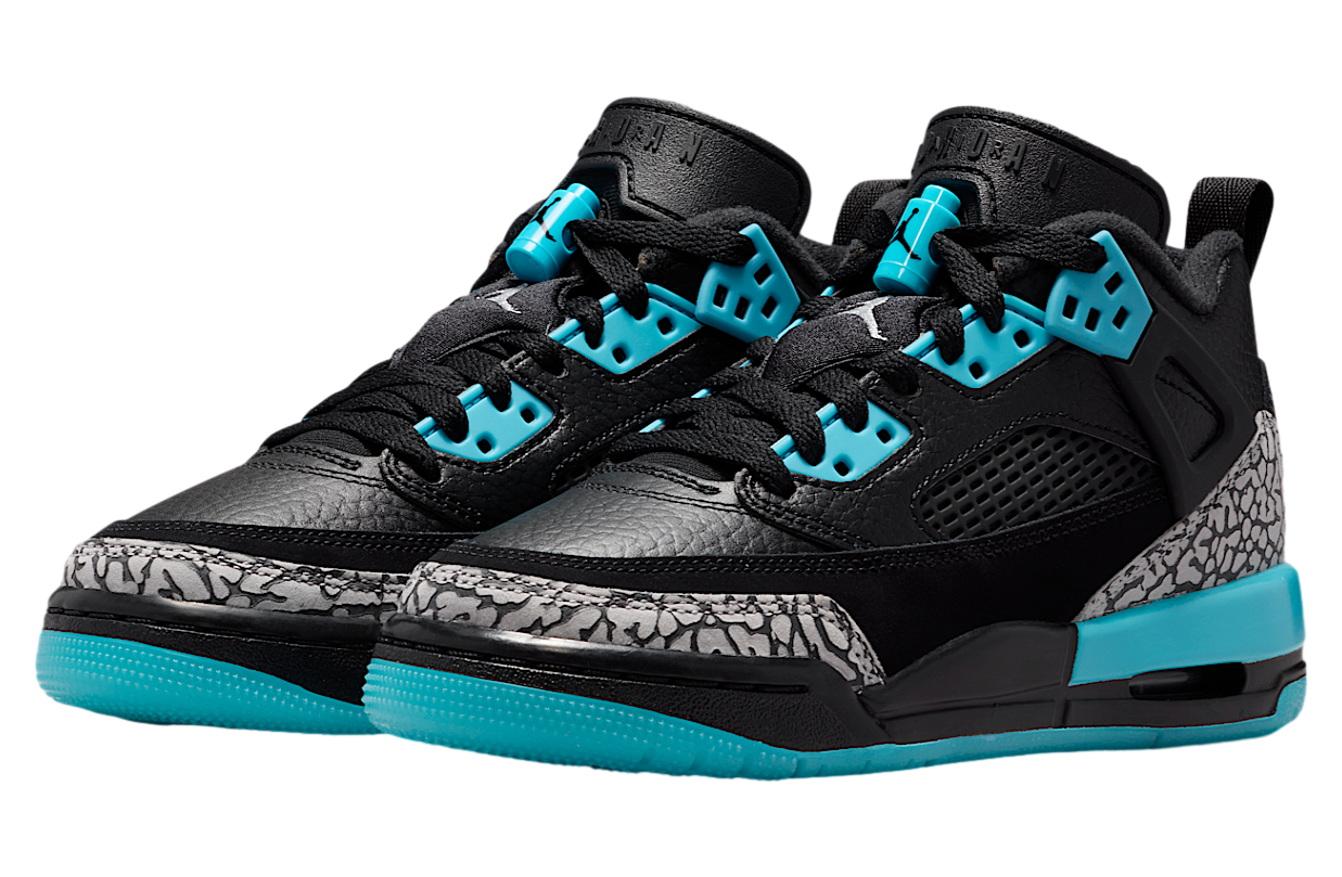 Jordan Spizike Low GS Black / Gamma Blue