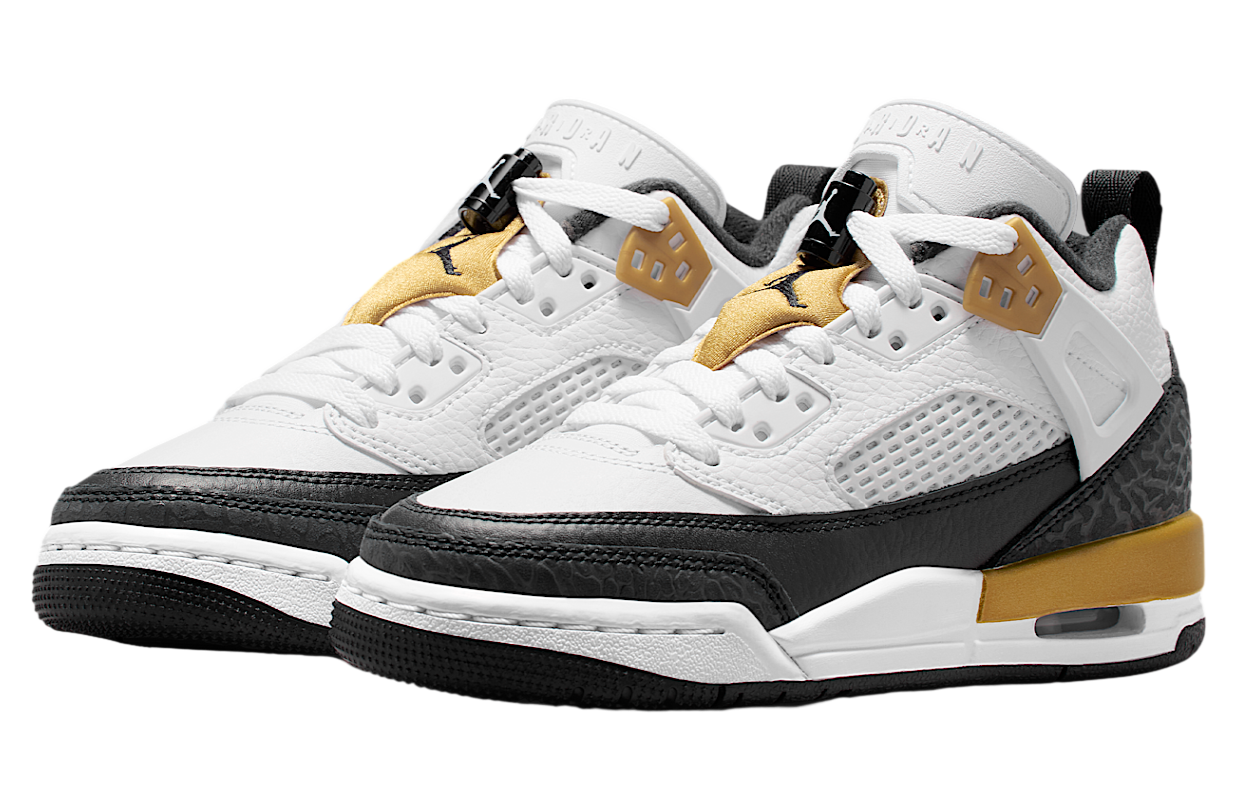 Jordan Spizike Low GS White / Metallic Gold