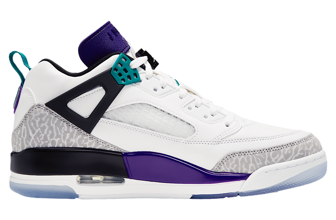 Jordan Spizike Low White / Court Purple