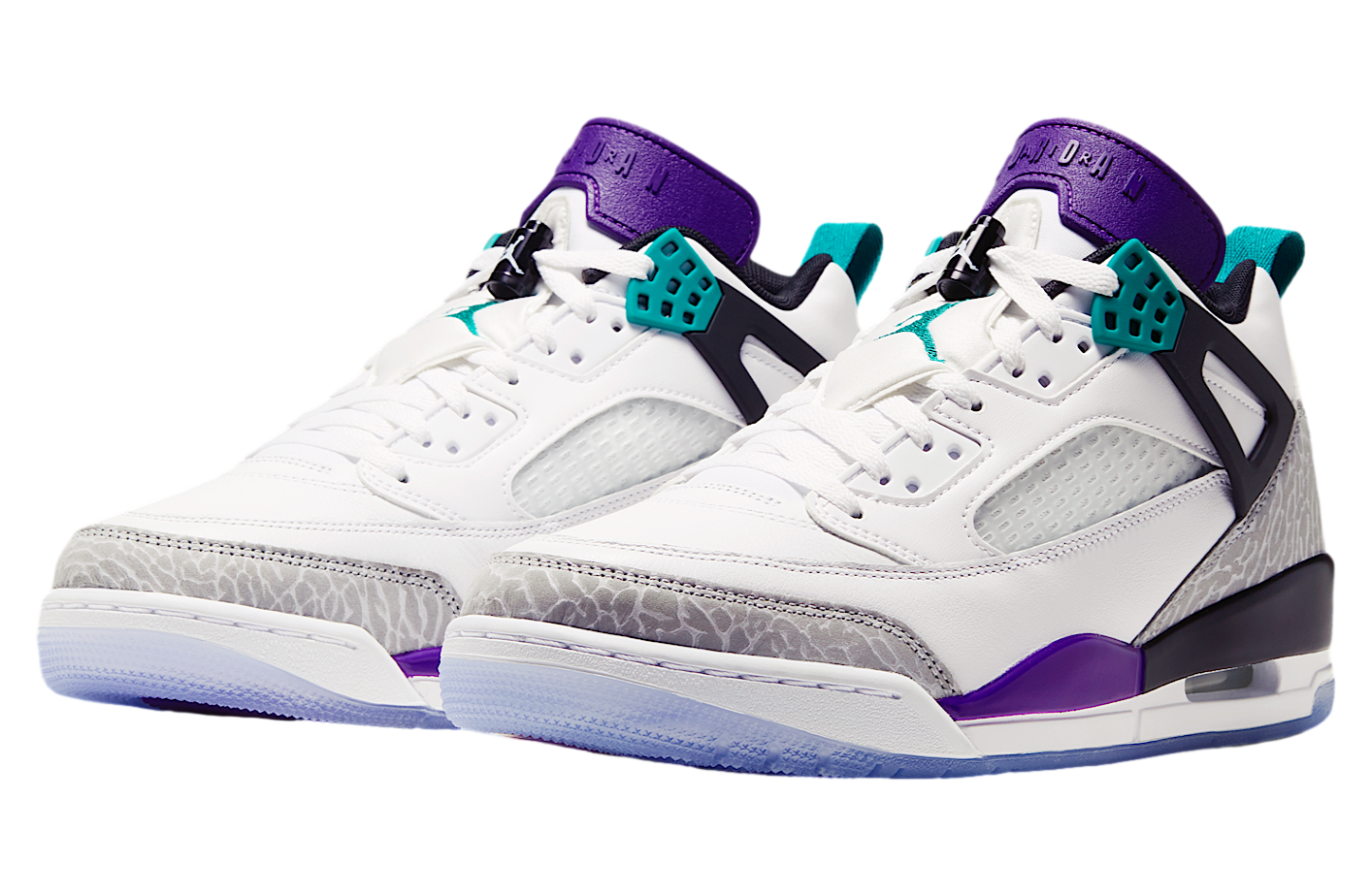 Jordan Spizike Low White / Court Purple