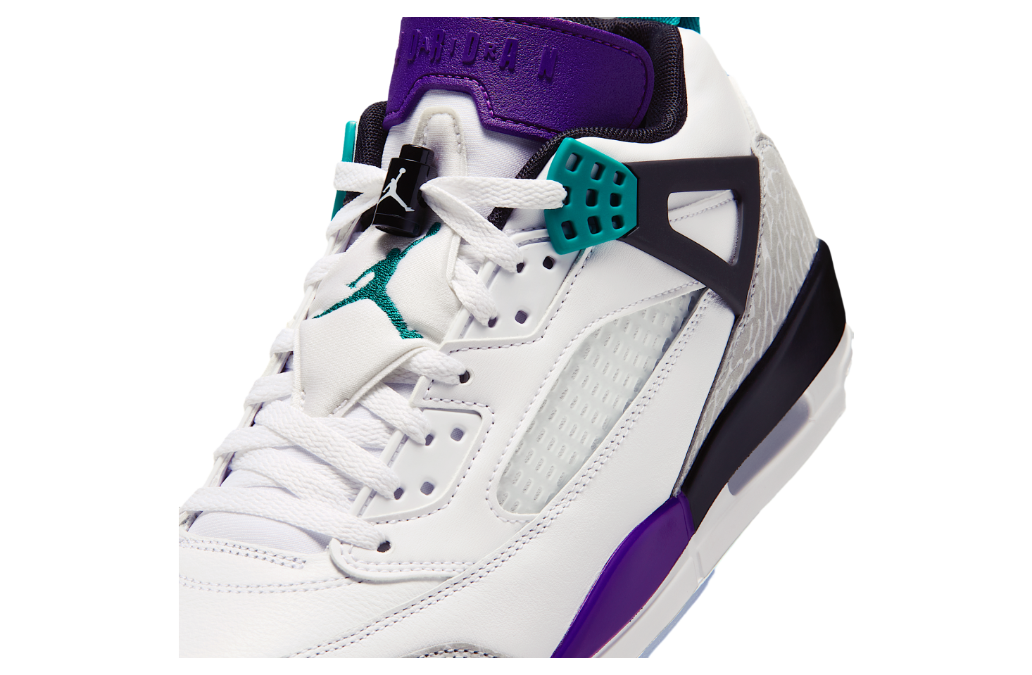 Jordan Spizike Low White / Court Purple