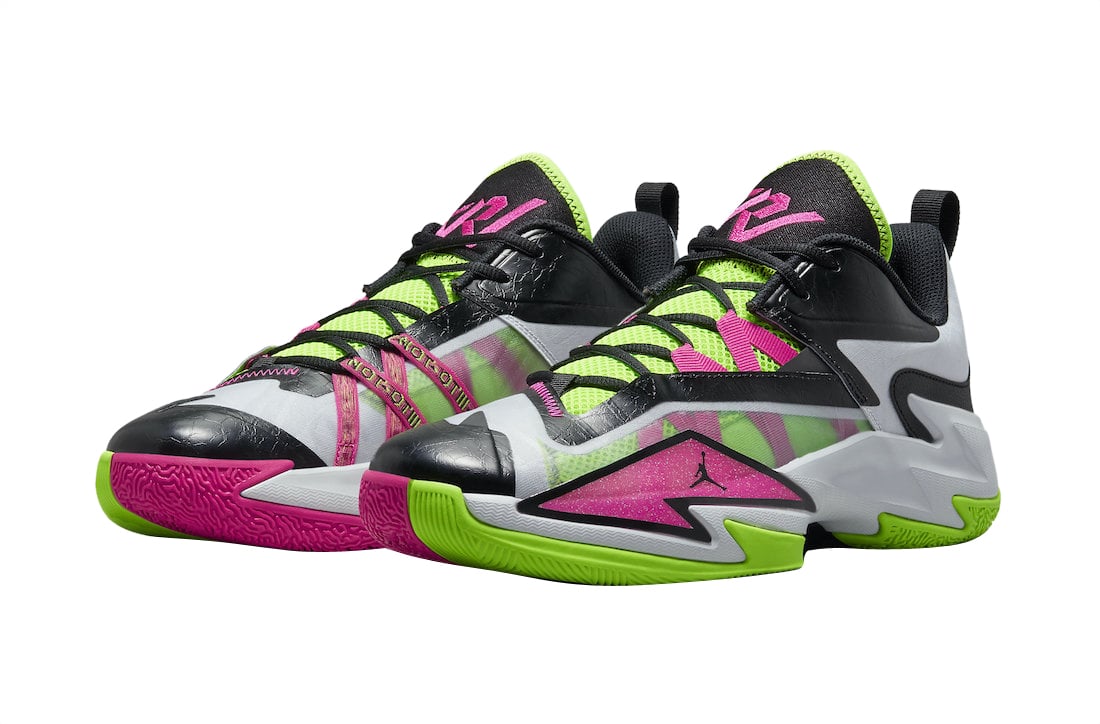 Jordan Westbrook One Take 3 Black Green Pink
