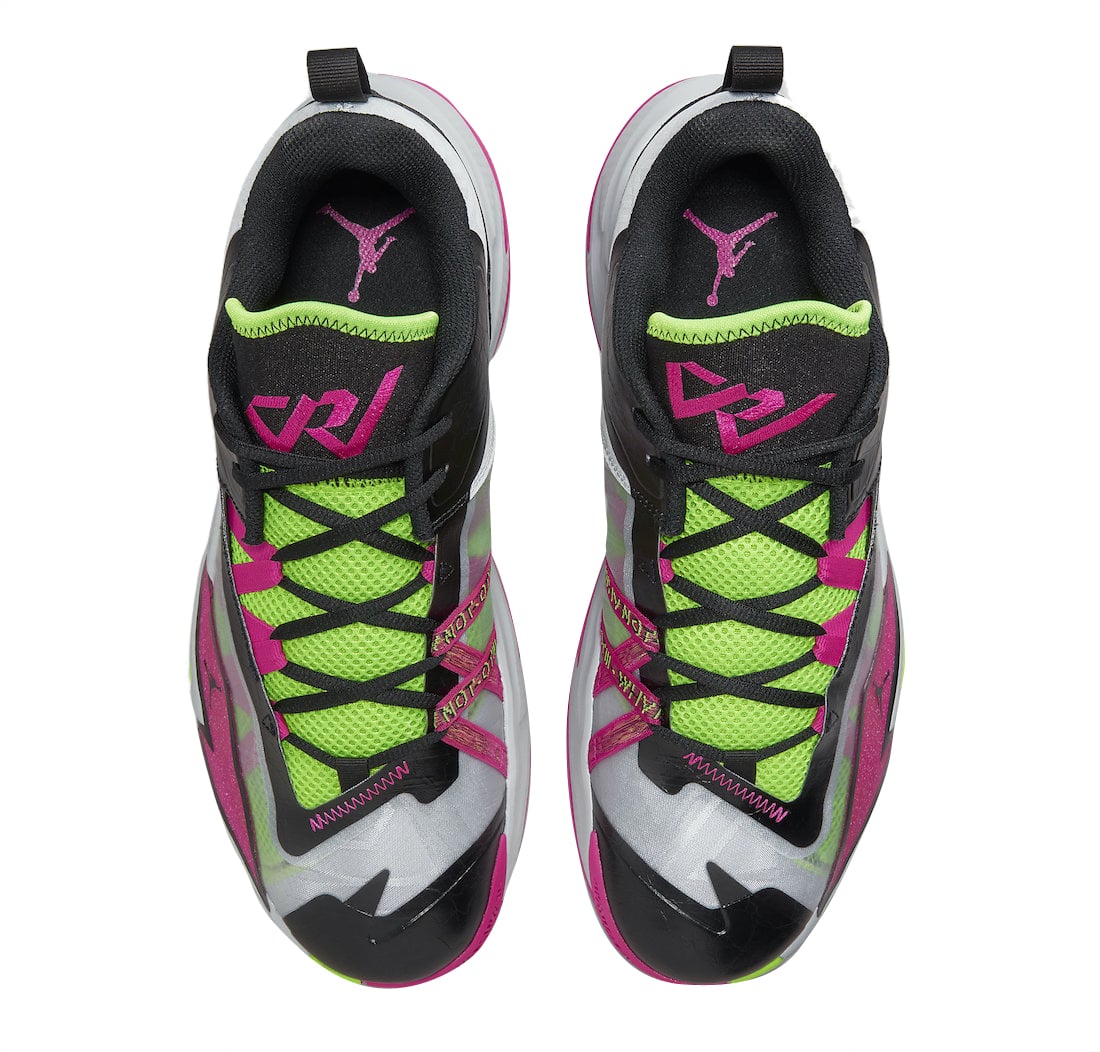 Jordan Westbrook One Take 3 Black Green Pink