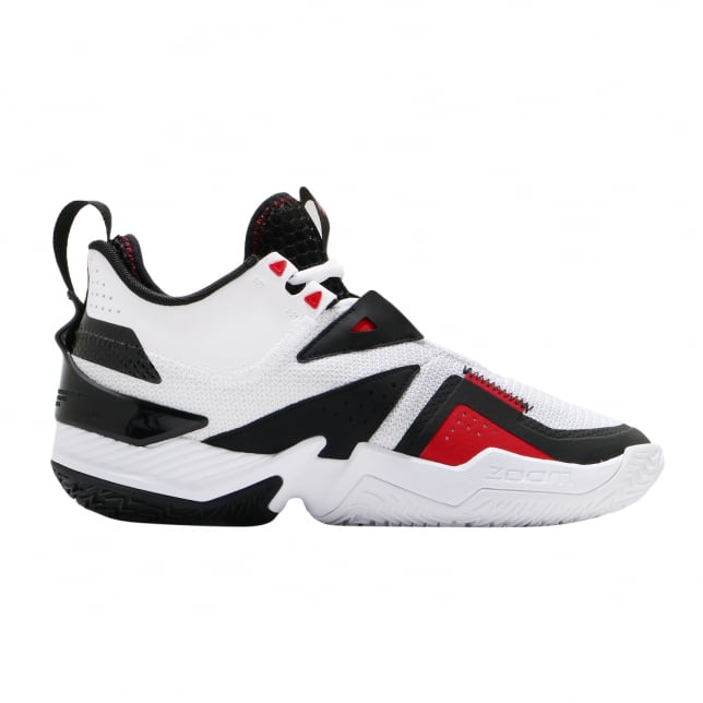 Jordan Westbrook One Take PF White Black University Red