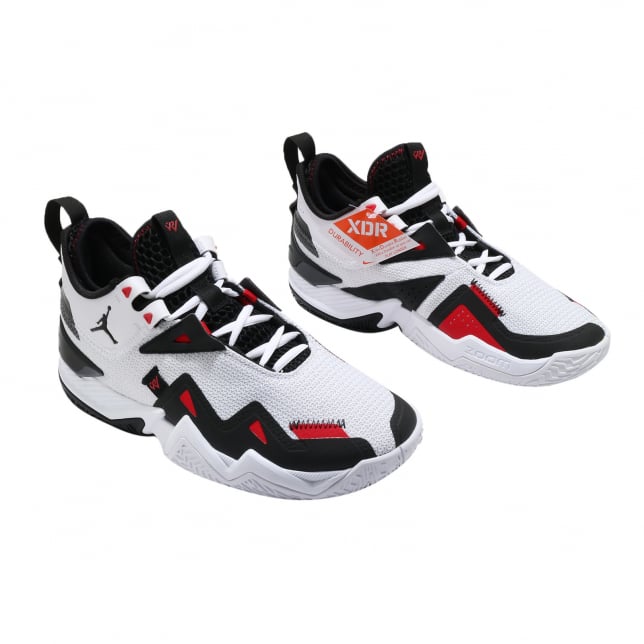 Jordan Westbrook One Take PF White Black University Red
