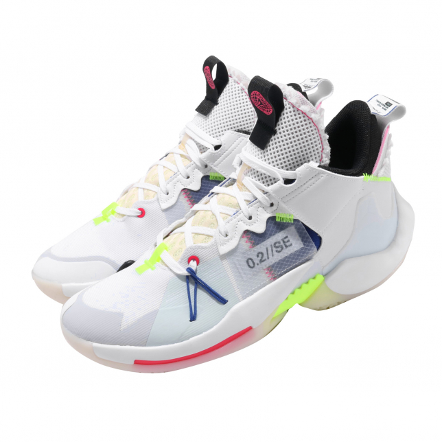 Jordan Why Not Zer0.2 SE PF White Ghost Aqua Hyper Royal