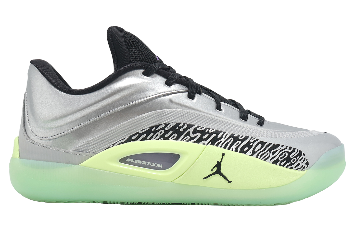 Jordan Zion 4 PF Grey Fog / Black | KicksOnFire