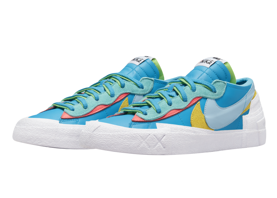 KAWS x sacai x Nike Blazer Low Neptune Blue