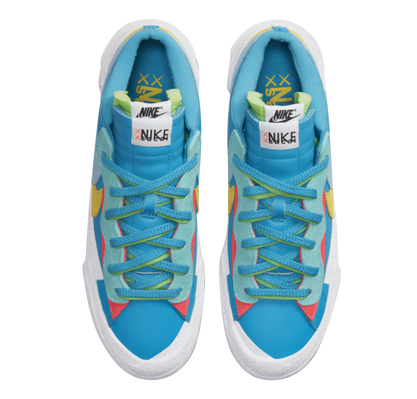KAWS x sacai x Nike Blazer Low Neptune Blue