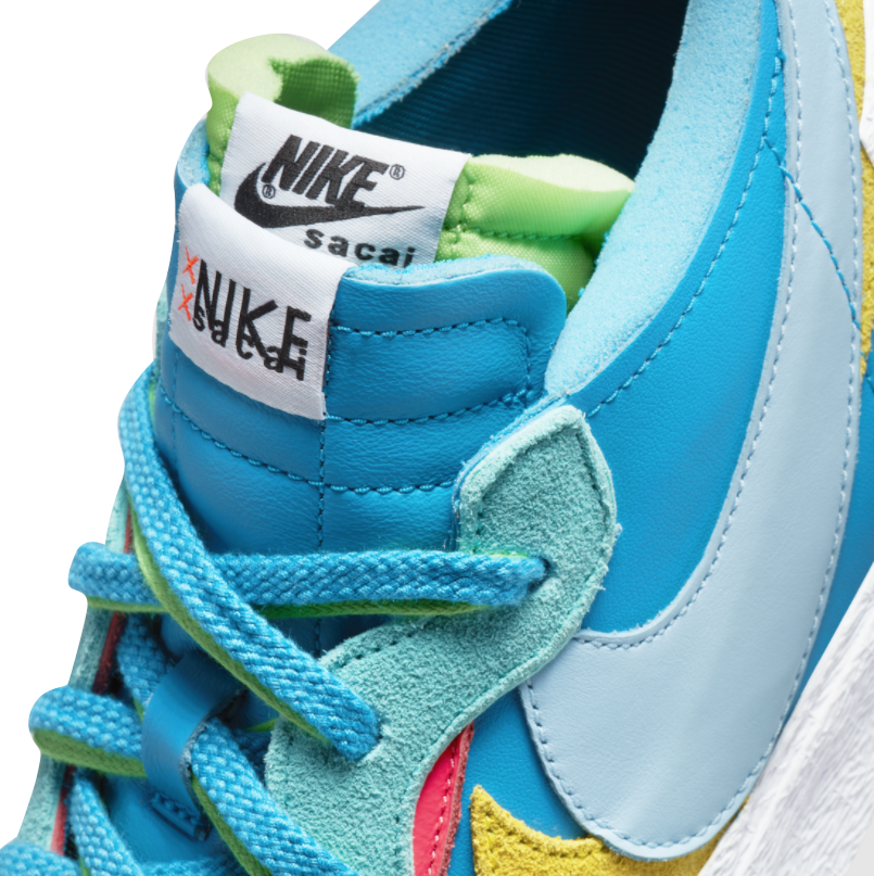 KAWS x sacai x Nike Blazer Low Neptune Blue