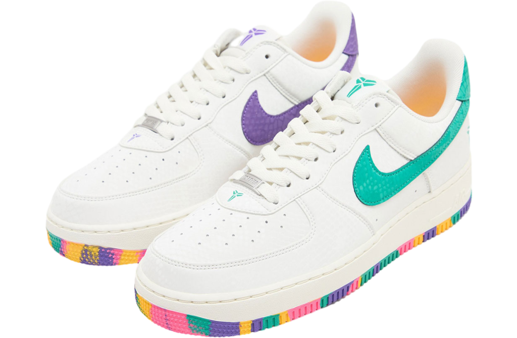 Kobe Bryant x Nike Air Force 1 Low White / Multi