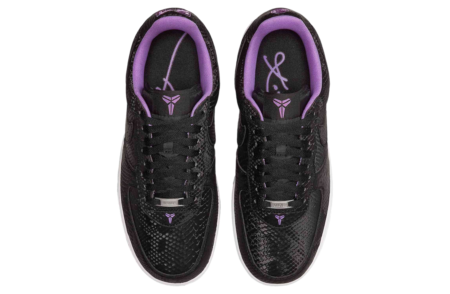 Kobe x Nike Air Force 1 Low Purple Stardust / Black