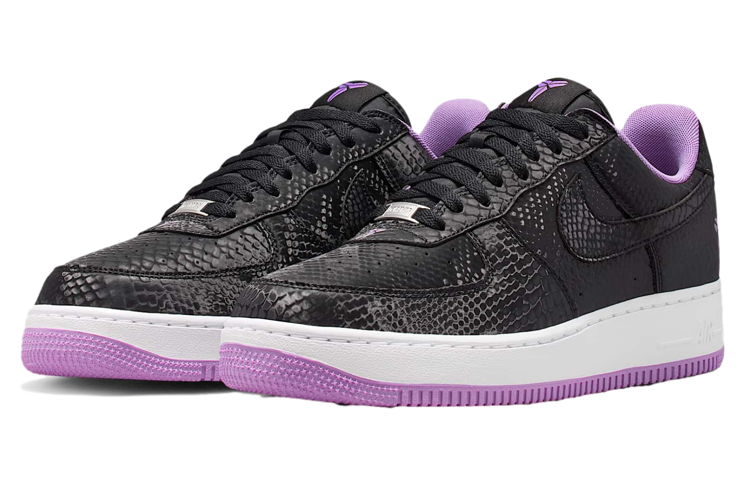 Kobe x Nike Air Force 1 Low Purple Stardust / Black