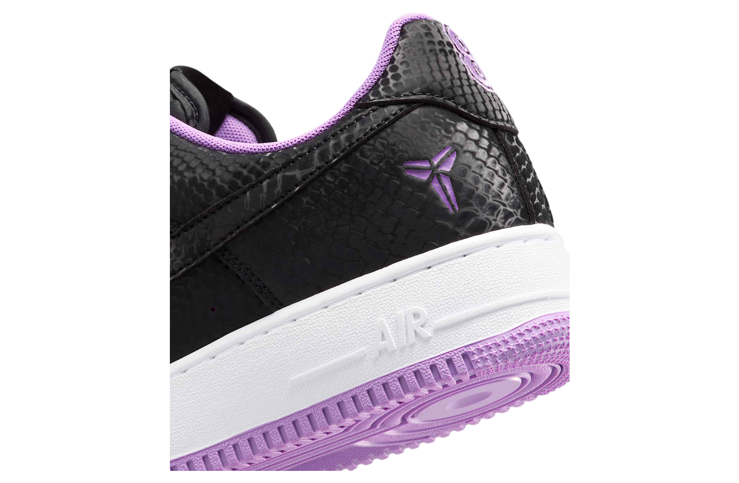 Kobe x Nike Air Force 1 Low Purple Stardust / Black