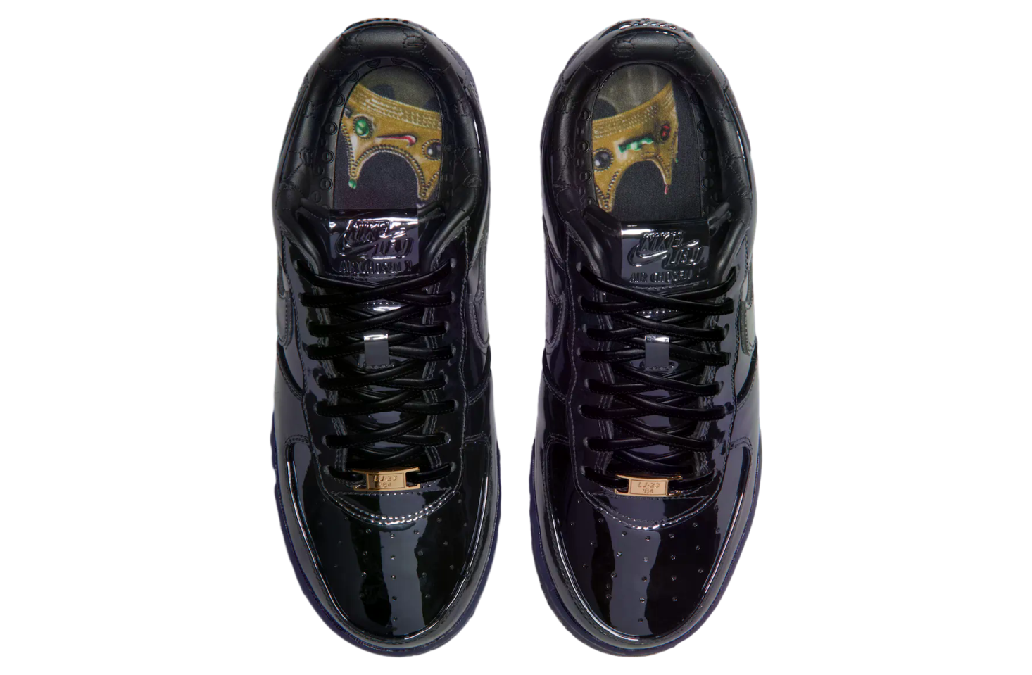 Lebron James x Nike Air Force 1 Black Patent - Dec 2025  display picture 2