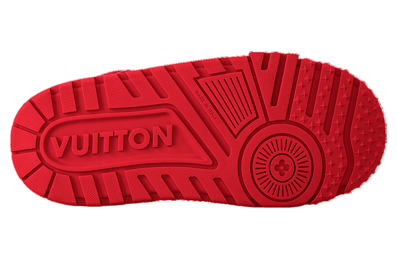 Louis Vuitton x Pharrell Williams LV Trainer Maxi Red / Alligator 
