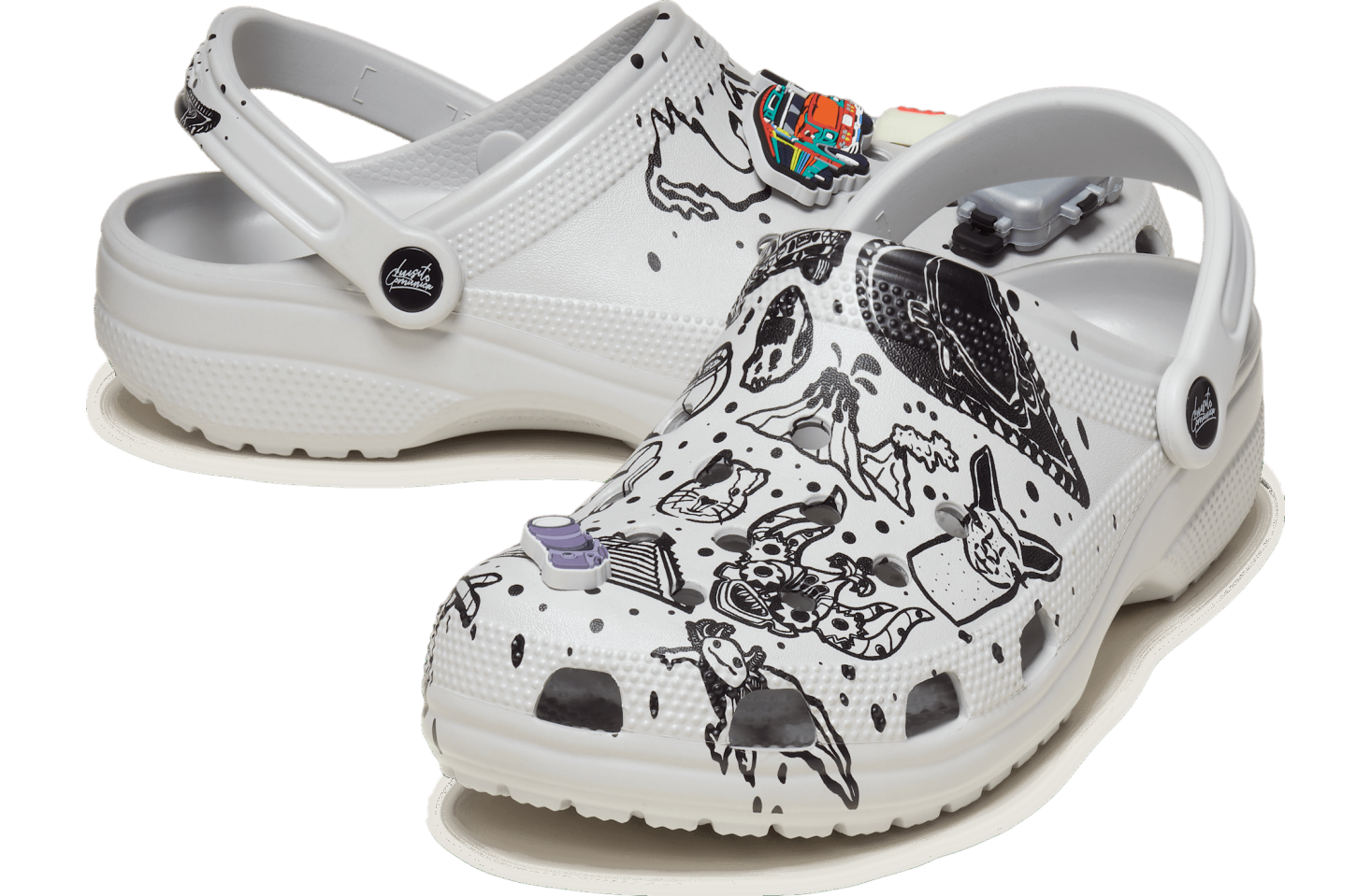 NWT Luisito X Crocs Classic Clog Multi Unisex M7/W9 Luisito X Crocs Classic Clog Multi - Mar 2024 - 209969-90H  main image 2