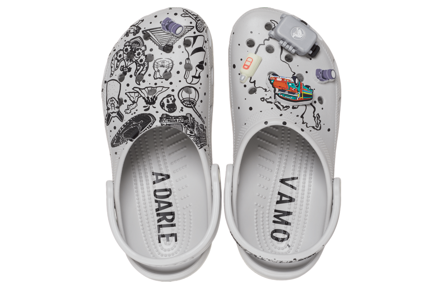 NWT Luisito X Crocs Classic Clog Multi Unisex M7/W9 Luisito X Crocs Classic Clog Multi - Mar 2024 - 209969-90H  main image 3