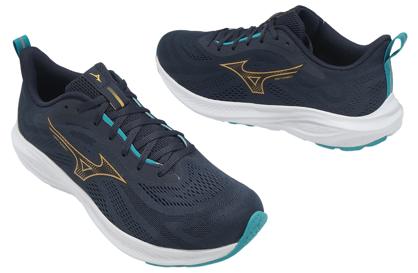 Mizuno Enerzy Runnerz 2 Navy / Gold