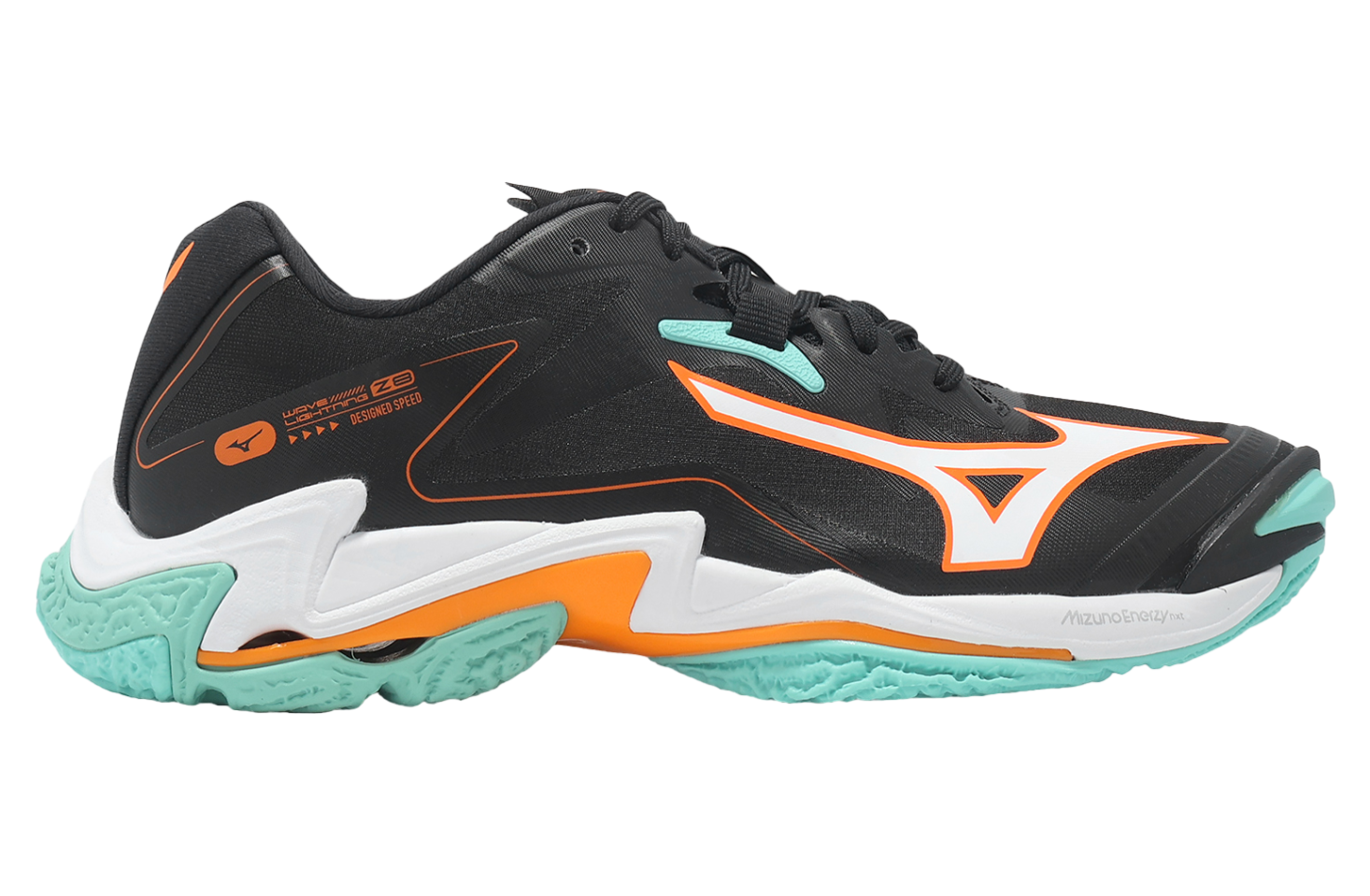 Mizuno Wave Lightning Z8 Black / Orange