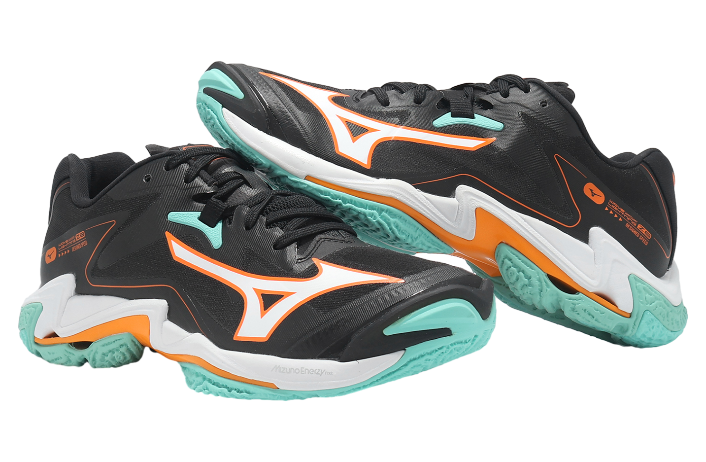 Mizuno Wave Lightning Z8 Black / Orange