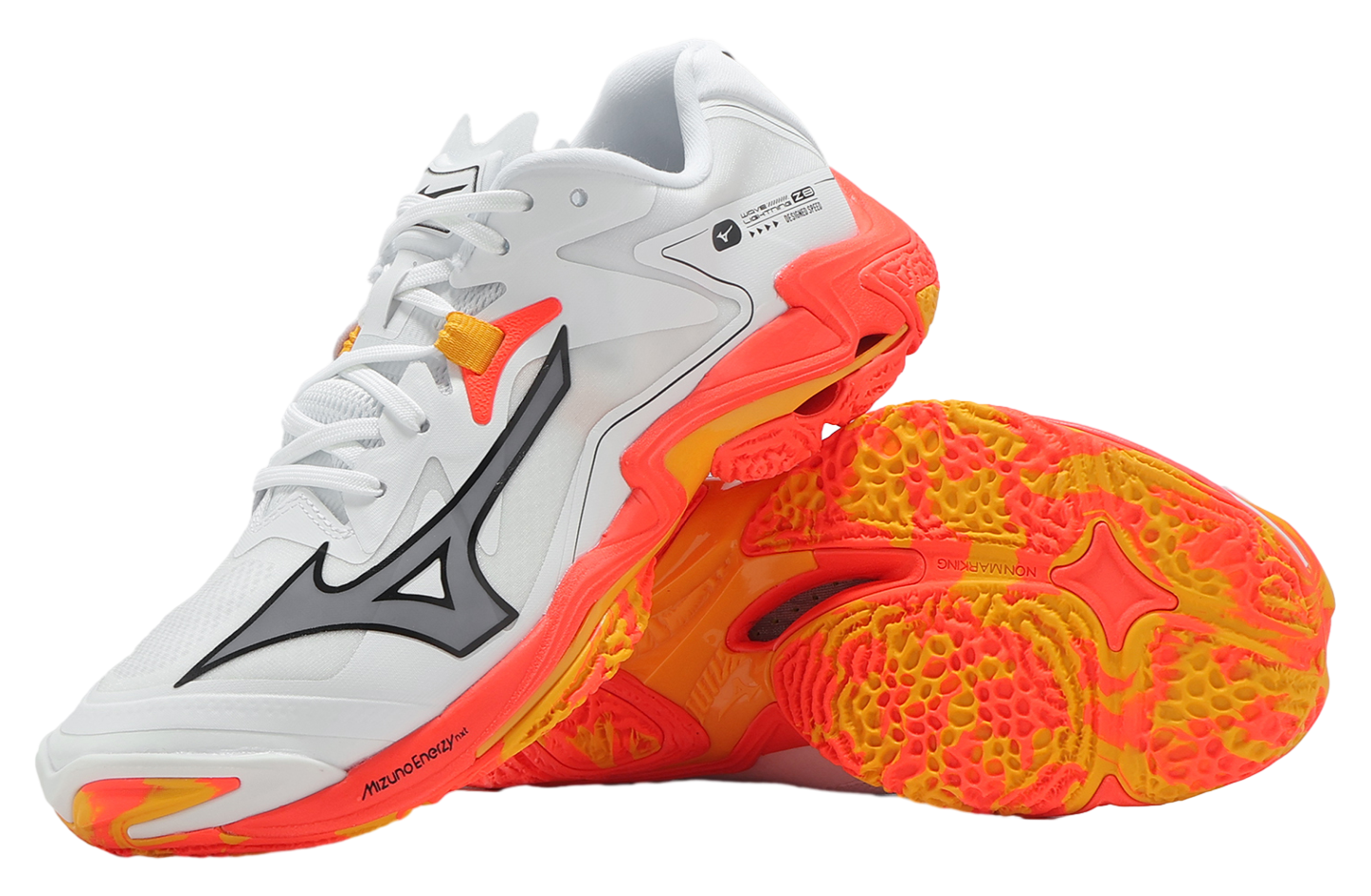 Mizuno Wave Lightning Z8 White / Orange