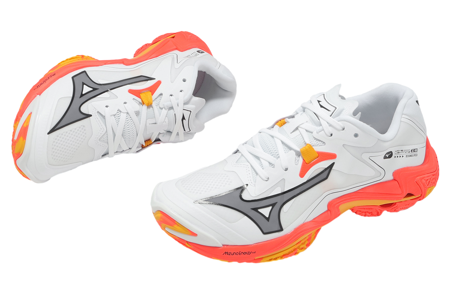 Mizuno Wave Lightning Z8 White / Orange